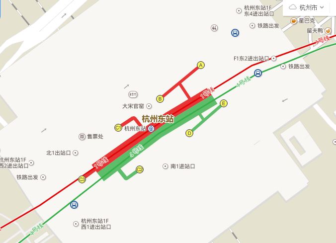 [题主采纳] 杭州东站,位于杭州市江干区天城路185号