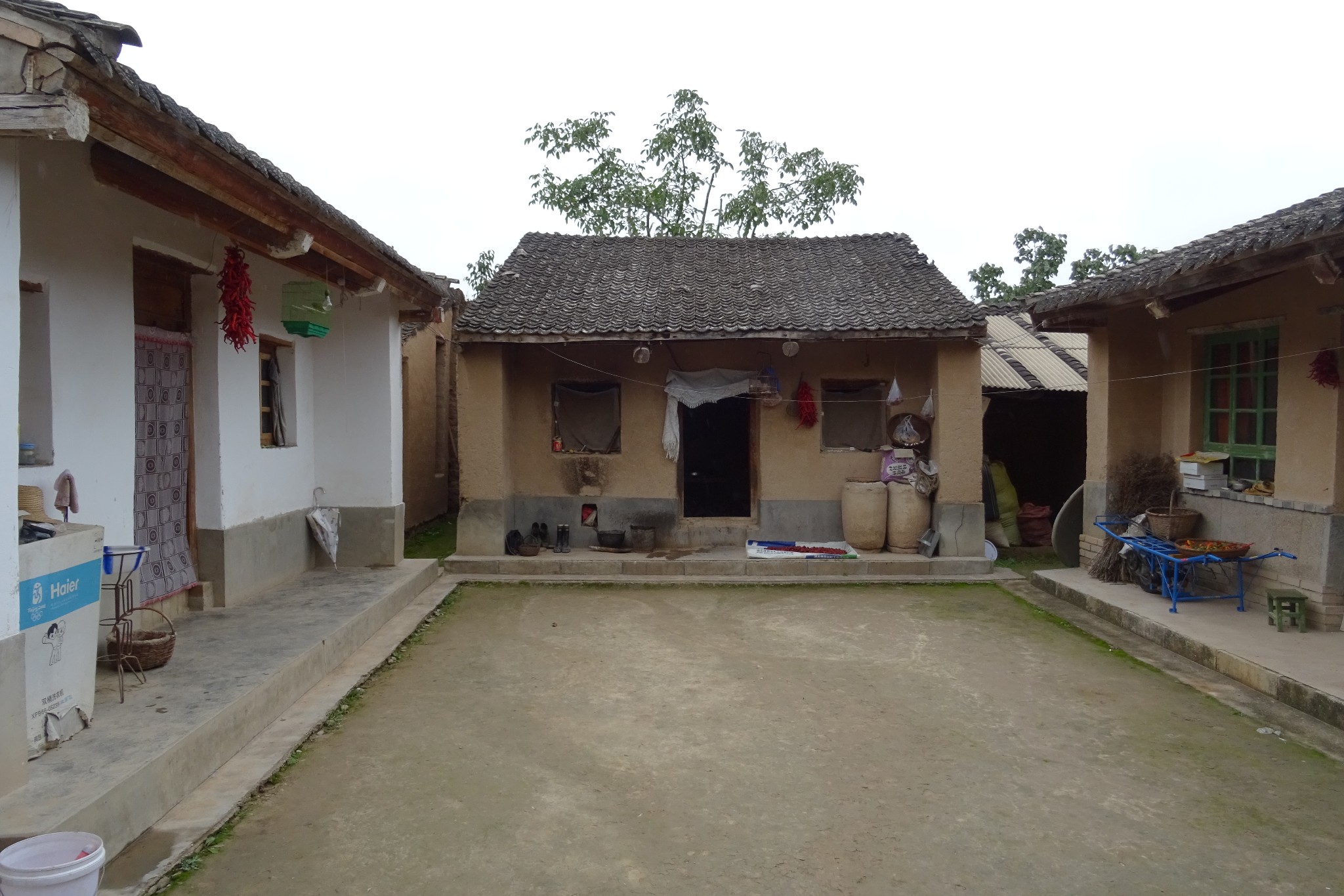 干净安逸的农村四合院