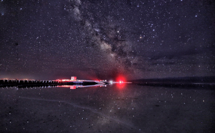 如何晚上进入茶卡盐湖拍星空?