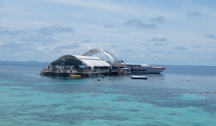 芭雅岛海洋公园浮台浮潜(浮台自由浮潜 沙滩自由浮潜 无限次海底隧道