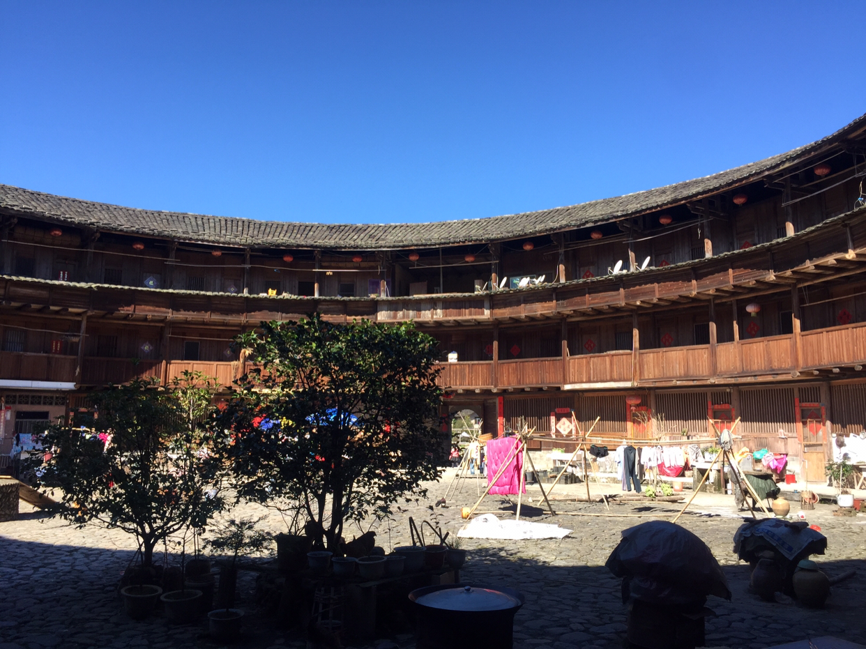 云水谣附近有哪些土楼群 先介绍一下永定土楼及南靖土楼的分布图,可以