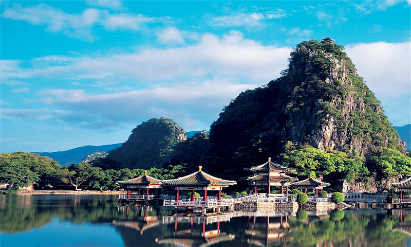               参观肇庆著名景点
