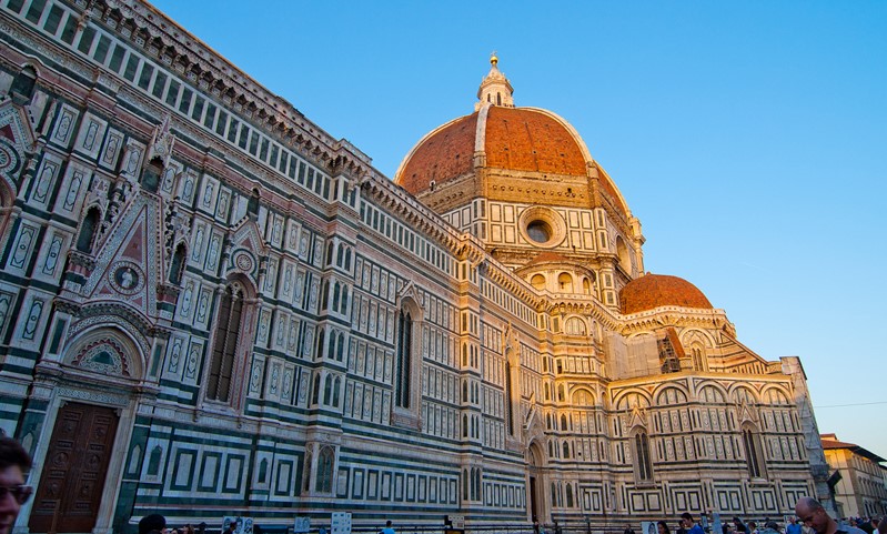 罗伦萨徒步3小时(圣母百花大教堂+乔托钟楼+圣