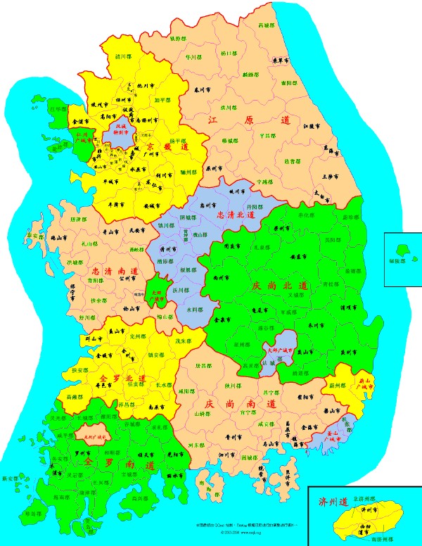 江原道是韩国东北部山地沿海省份,自古以名山胜水著称,较出名的有雪