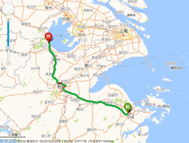 周末太湖自驾之旅- 宁波出发 - 湖州滨湖大道