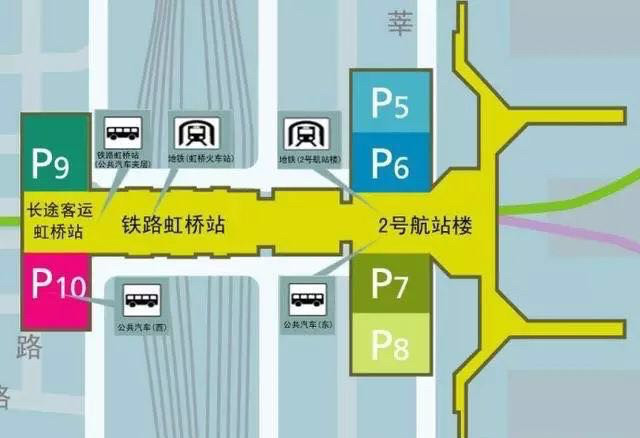 步行仅10分钟就能到2,t1航站楼--虹桥火车站虹桥机场t1航站楼交通中心