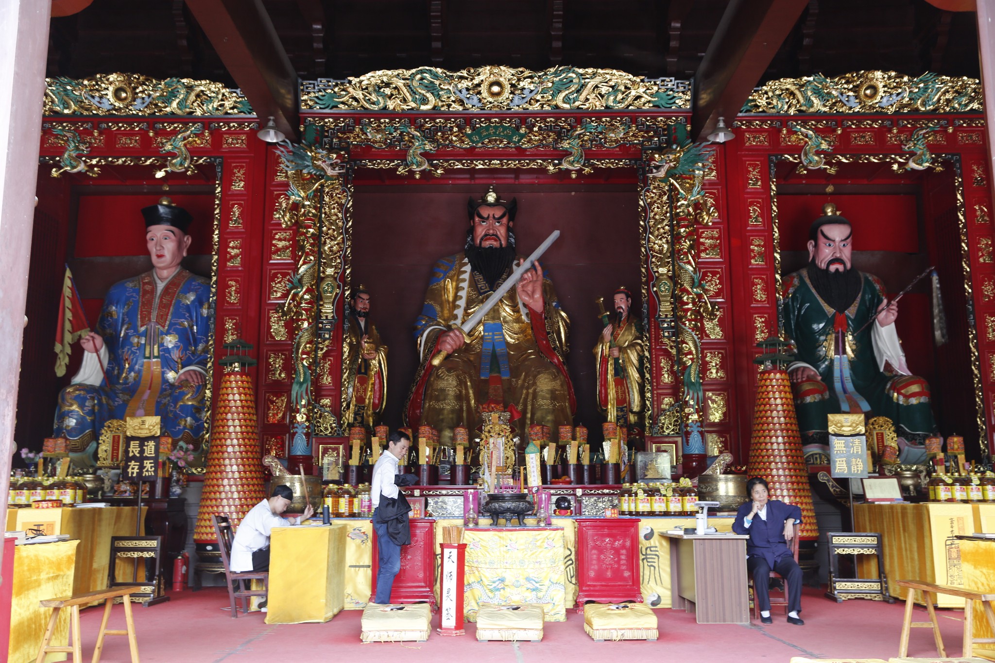 游览道教发源地《上清古镇》道教祖庭《天师府》祖天师庙