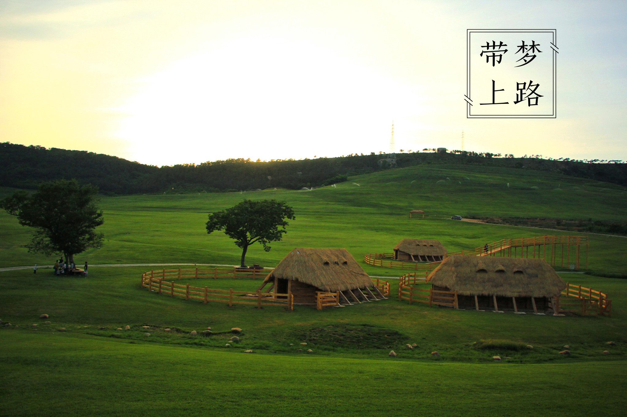 新人报到 大连周边景点(三寰牧场,杏树牌坊村油菜花田