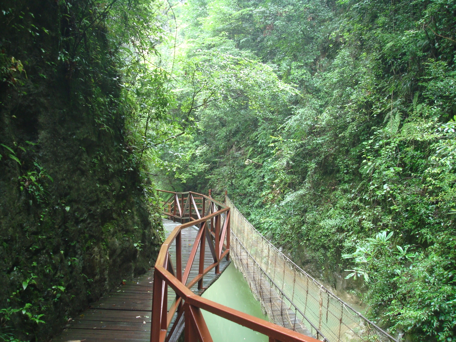 【陕西】中坝大峡谷(山水之旅),安康旅游攻略 - 马蜂窝