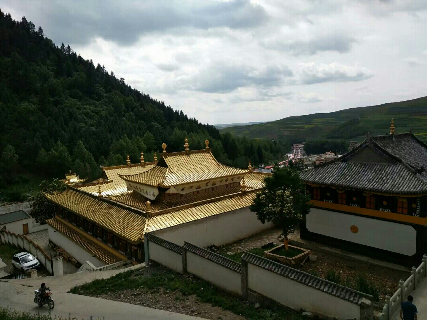 民和县七里寺药水泉.互助县五十镇佑宁寺.