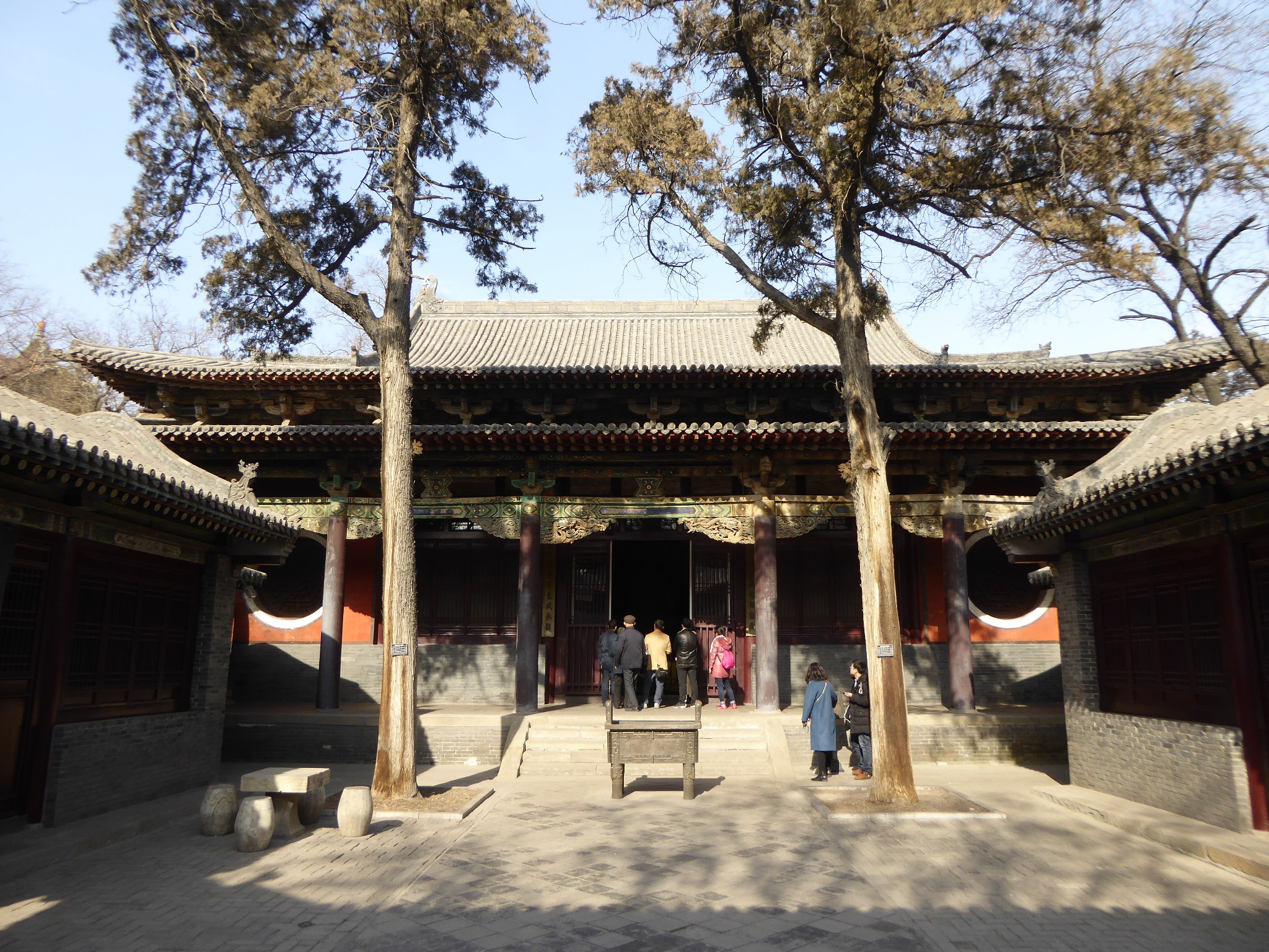 十方奉圣禅寺 浮屠院 舍利生生塔 松水亭 唐叔虞祠 关帝庙 三清洞