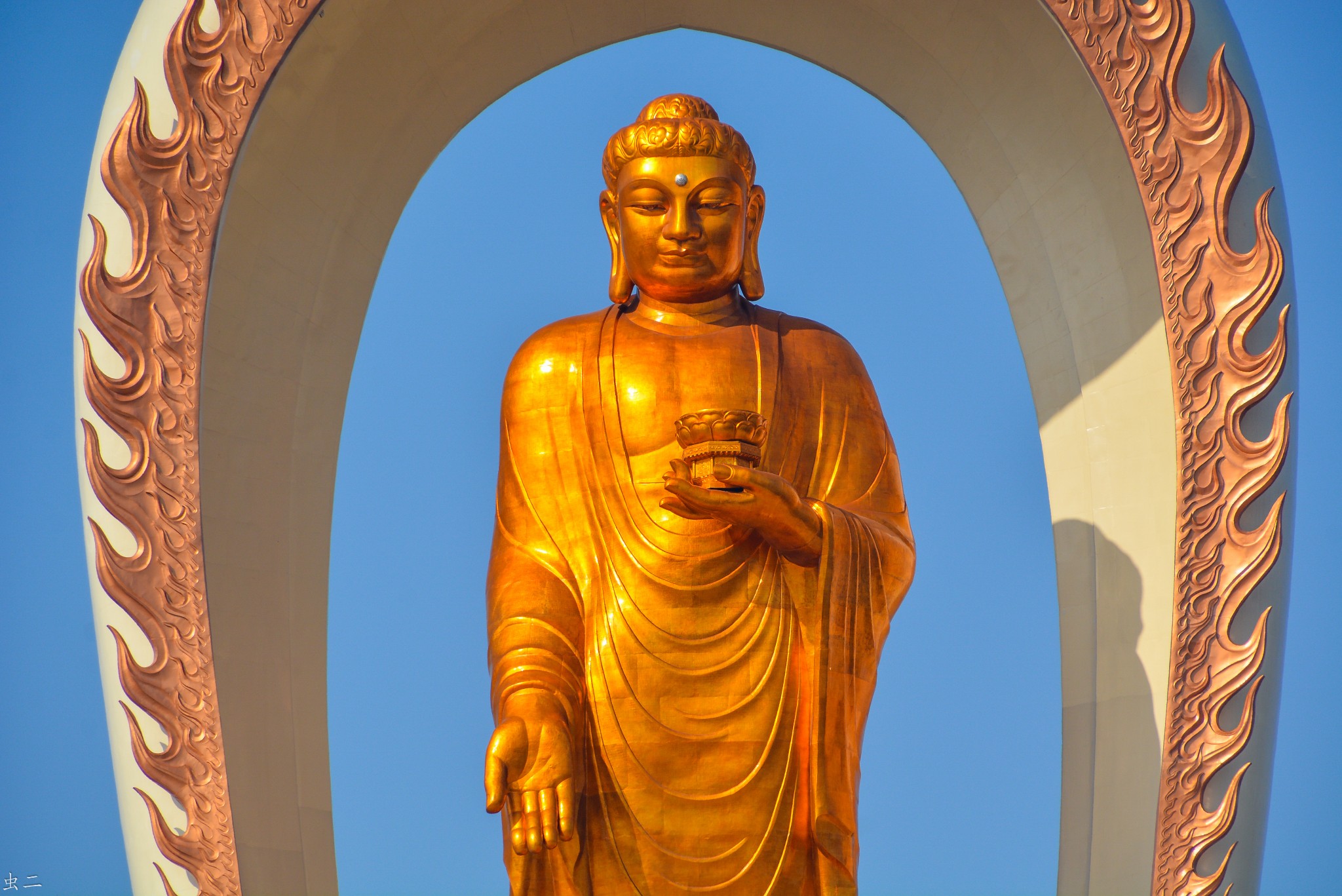 庐山行之十一 秀峰 东林寺净土苑 东林大佛 中国及世界最高阿弥陀佛