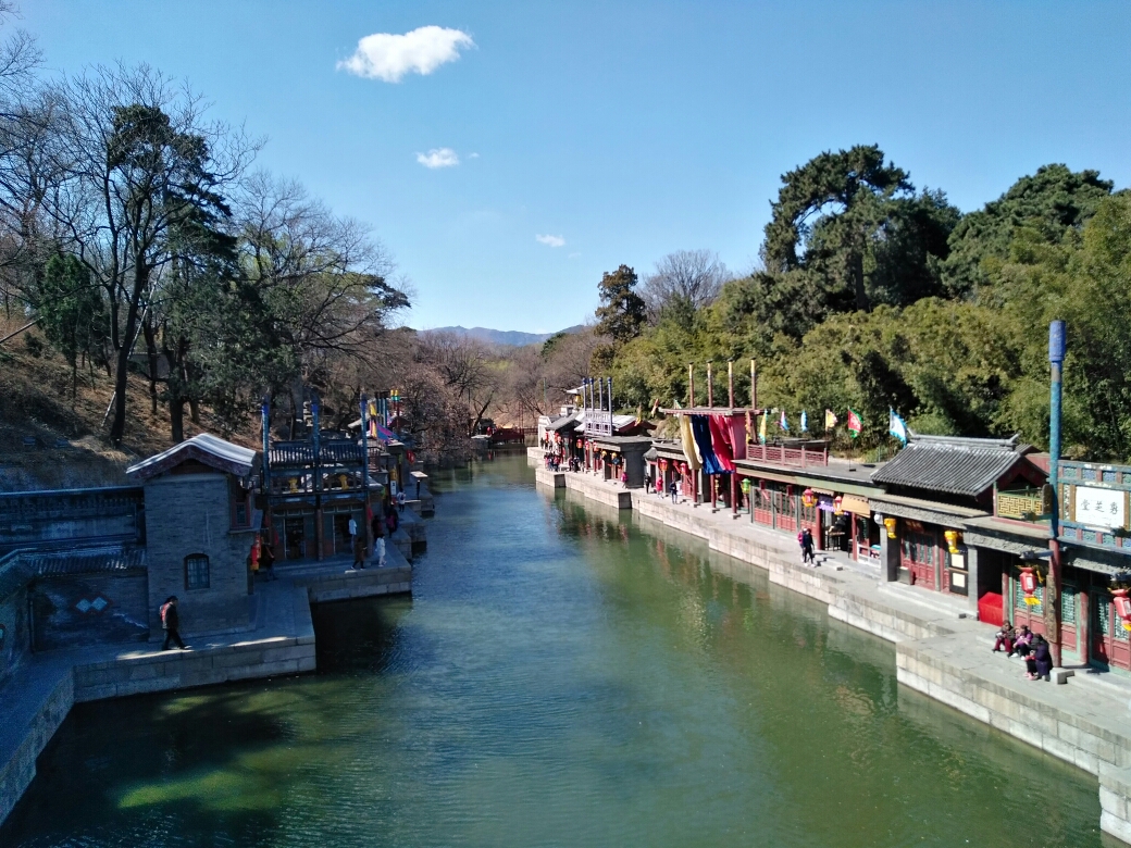 和同学一起去圆明园,颐和园游玩.顺便去看看清华北大