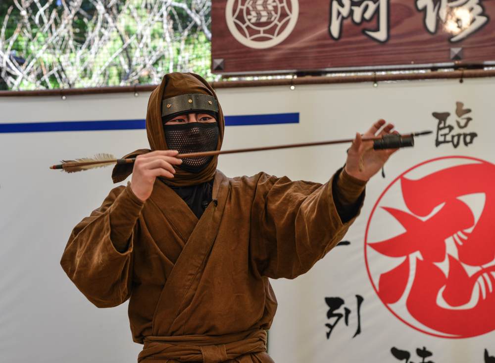 日本名古屋 忍道修炼之路-伊贺忍者之乡一日游(忍者服装租赁 暗器体验