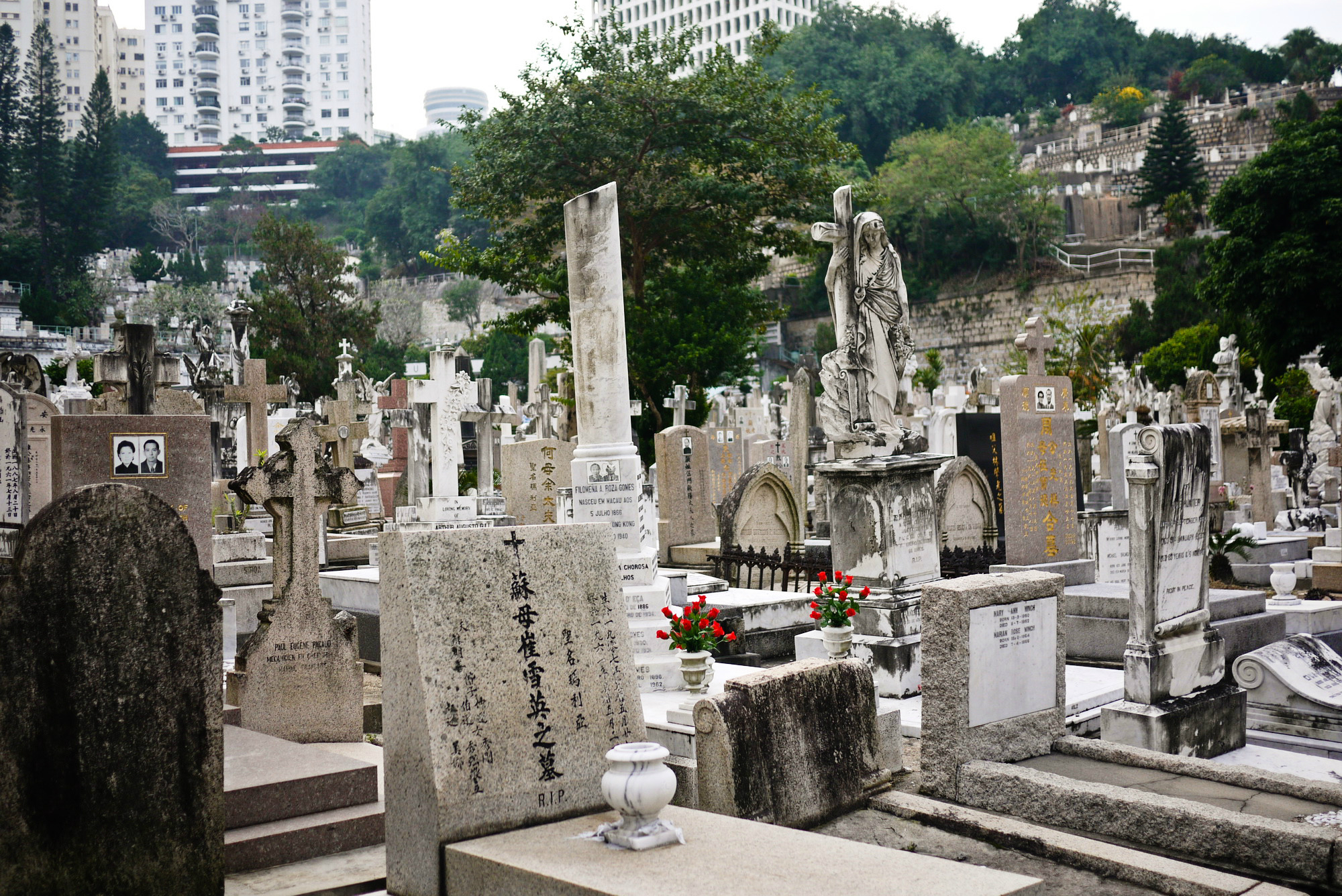 香港游坟小记 跑马地 天主教坟场 回教坟场 香港坟场