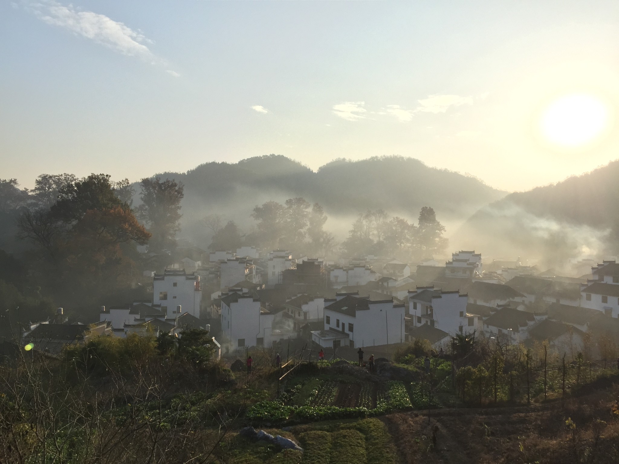 婺源老总讲_婺源写生速写(2)