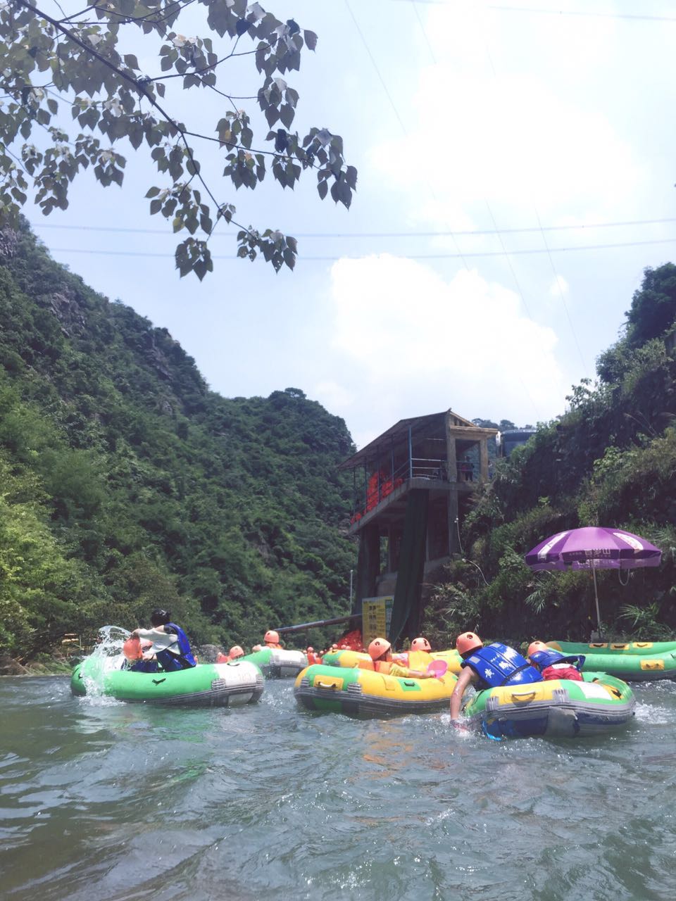 清远黄腾峡漂流,让我们一起嗨个够