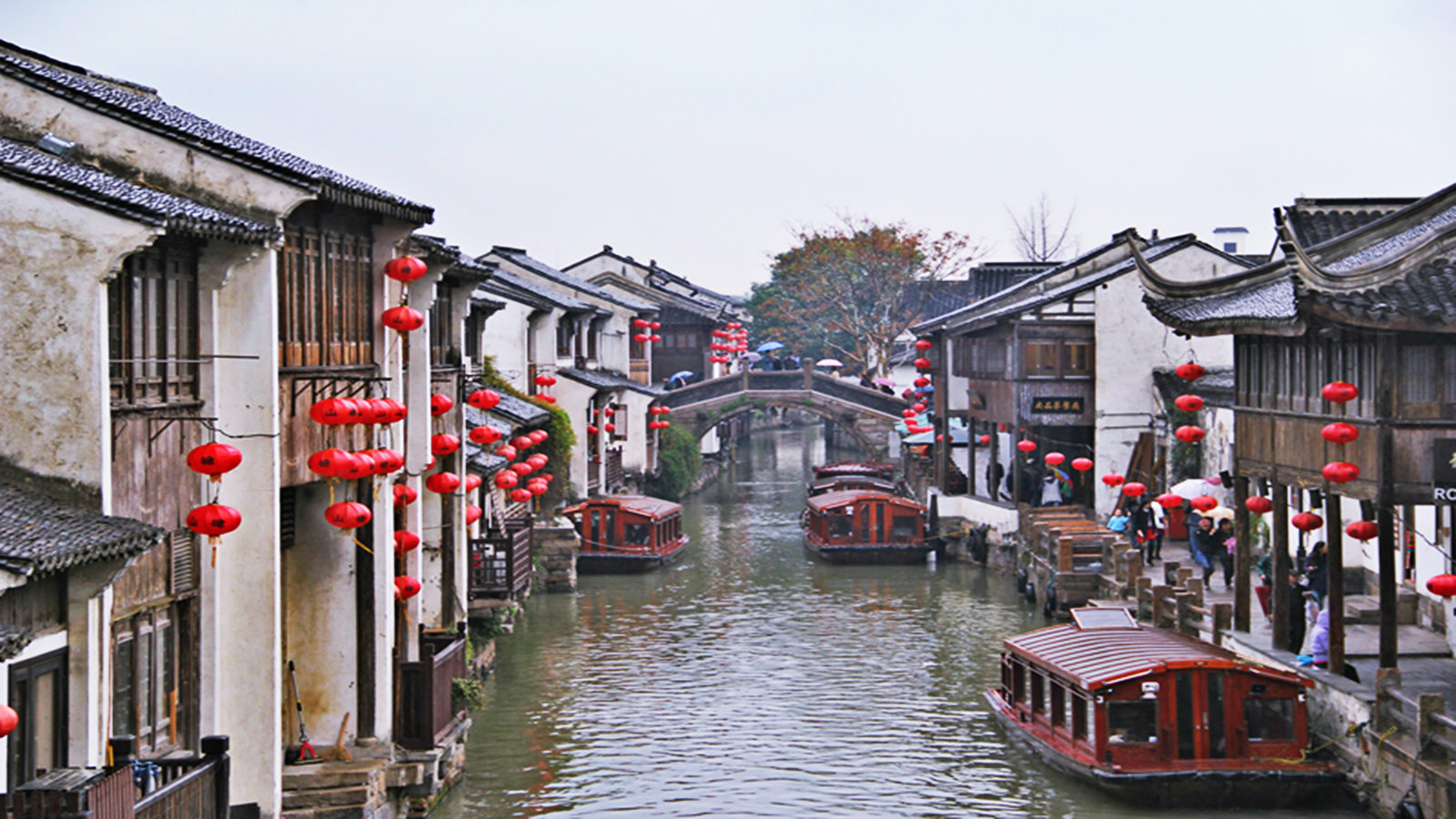 江南烟雨,路过苏州,我在这里等你