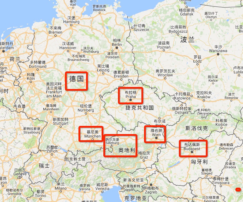 德国 自由行攻略  交通:德奥捷三国紧密相连,从慕尼黑到萨尔茨堡