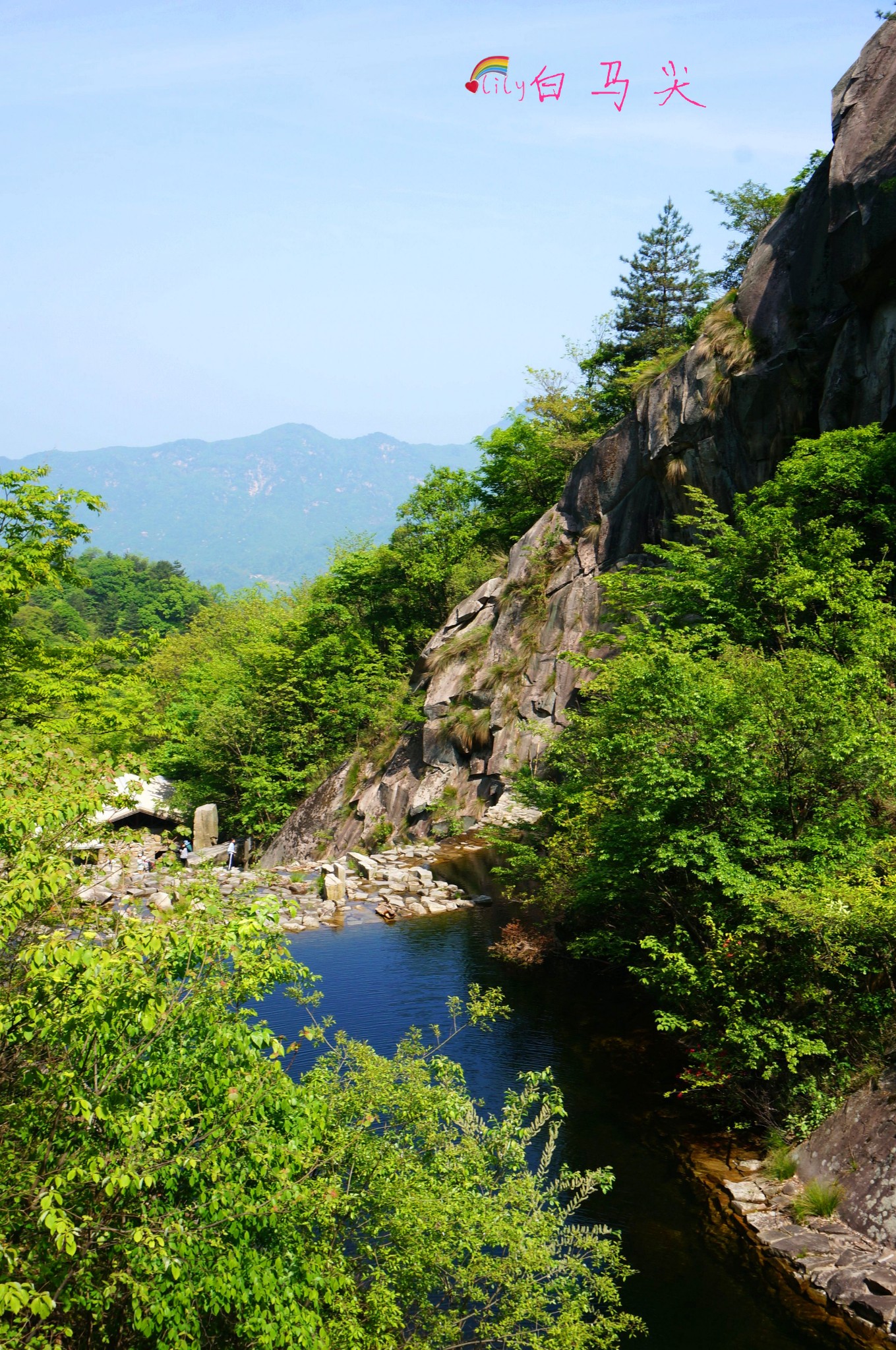 六安霍山大别山白马尖      