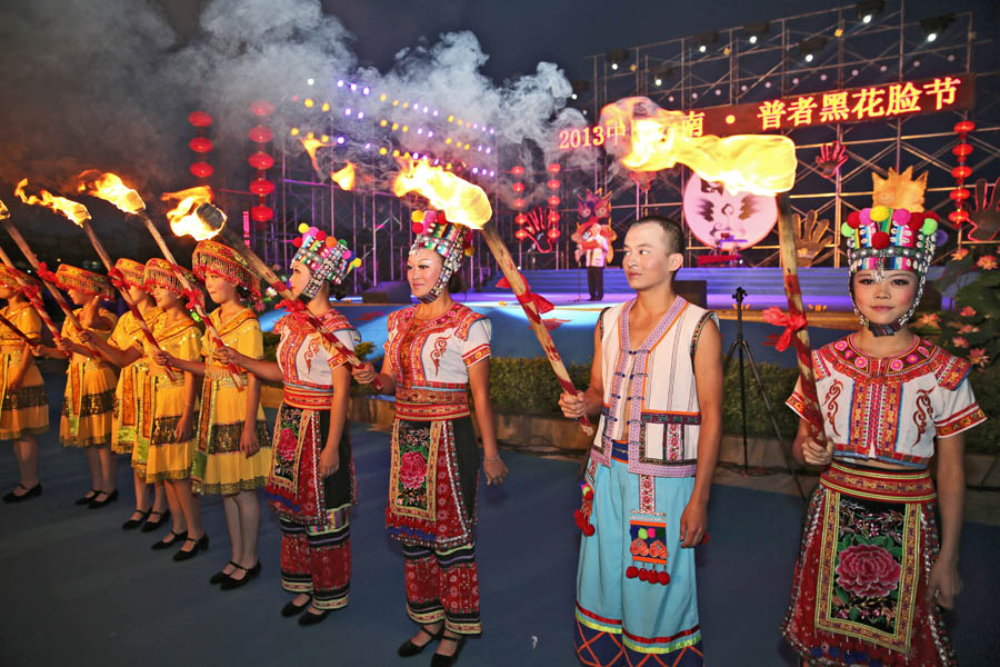 【普者黑花脸节】2017普者黑丘北花脸节时间,地点,活动,普者黑花脸节