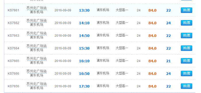 求问从苏州到浦东机场大巴怎么坐?