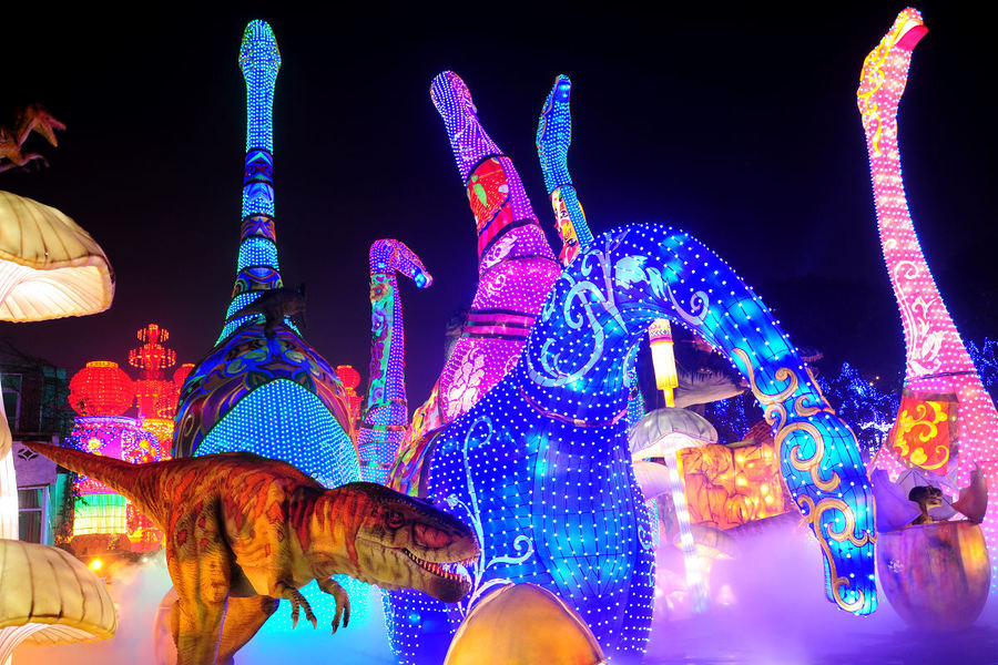 第25届自贡国际恐龙灯会电子票第25届自贡国际恐龙灯会欢迎您快速出票