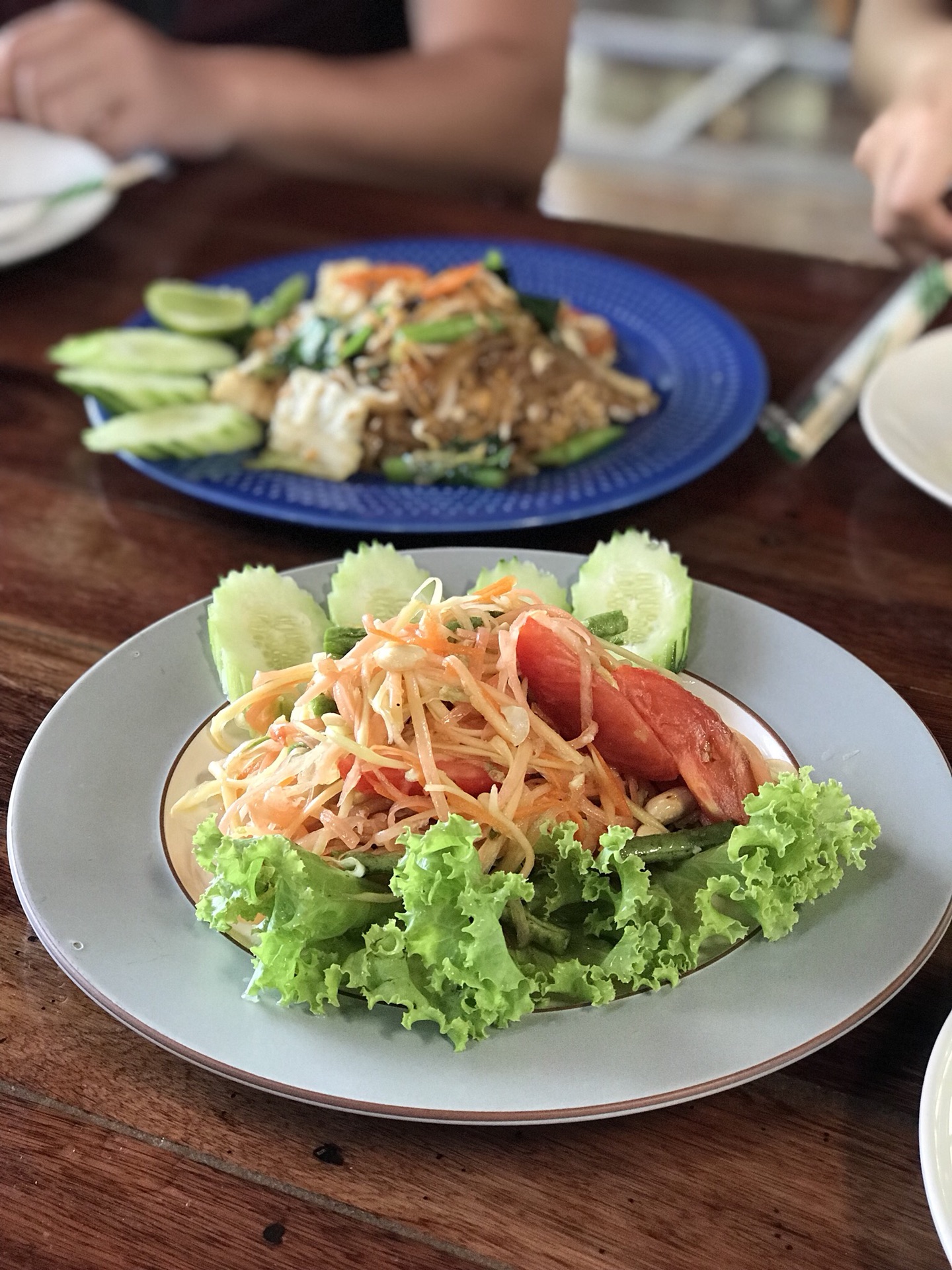 papaya 沙拉很好吃