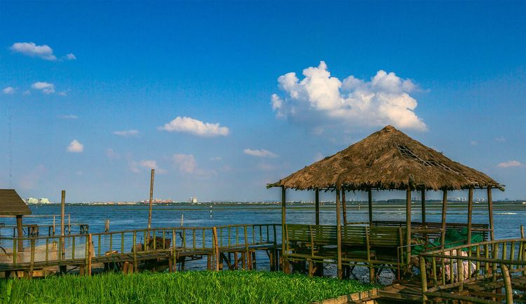 苏州 阳澄湖莲花岛(含往返船票 忆园 三元府第)