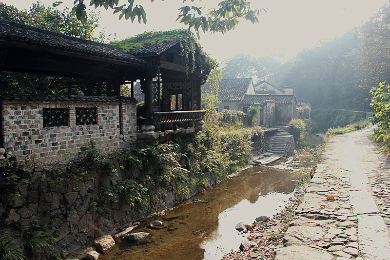 2012國慶 涇縣遊 ( 桃花潭 查濟 月亮灣 水墨汀溪),涇縣旅遊攻略 - 馬