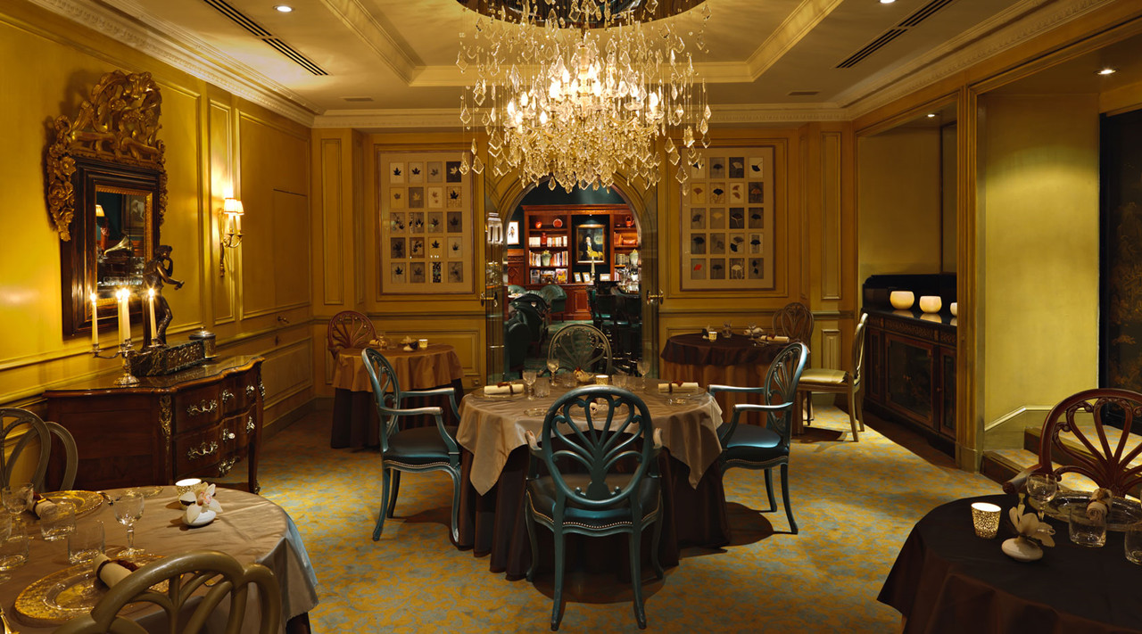 法国巴黎米其林餐厅céladon 三道式套餐预订