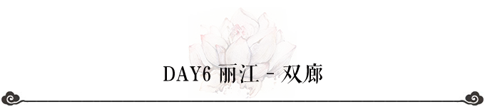 DAY6 丽江-双廊 DAY6 丽江-双廊